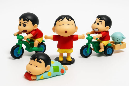 Shinchain Action Figures set of 4 Desk decor