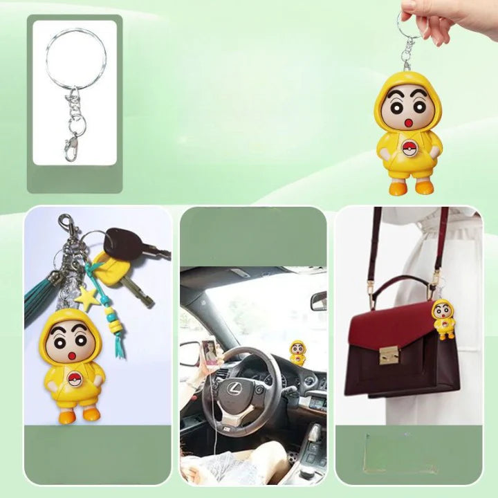 Shinchan Keychain  (Pack 1) – Cute, Fun & Functional!