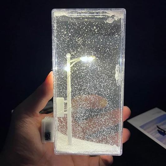Magical Snowfall Lamp – Aesthetic LED Night Light for Home & Gifting